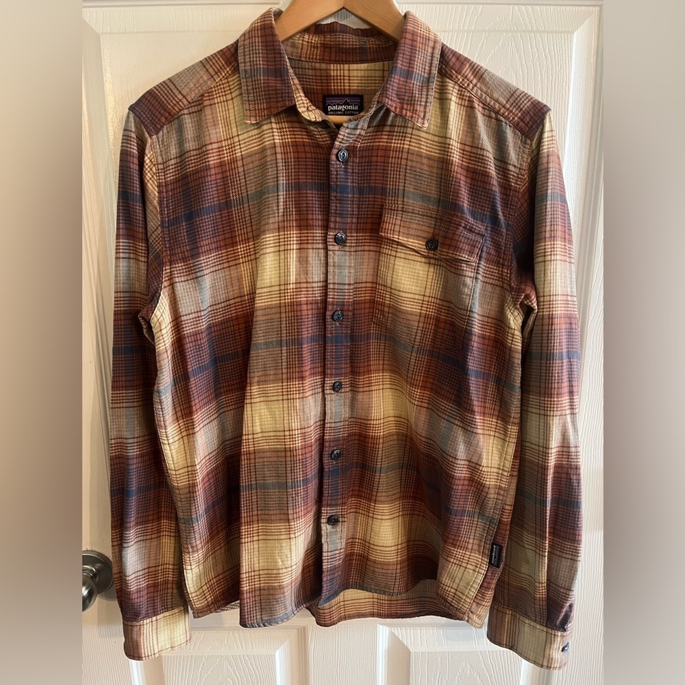 Patagonia Men's Fjord Flannel Shirt | Size Small
